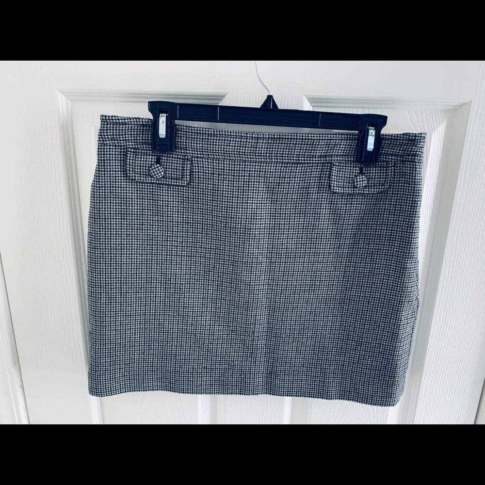 Checkered skirt